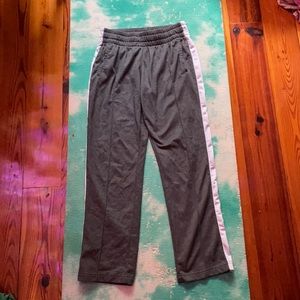 grey athletic pants